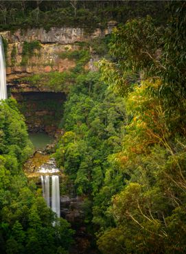 Waterfalls in the Southern Highlands, New South Wales, Australia.