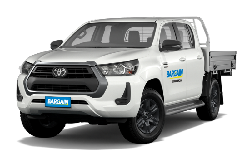 Toyota Hilux Dual Cab Tray (or similar)